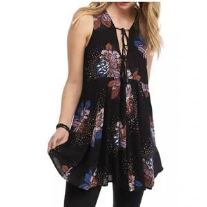 Free People Lovely Day Tunic Mini Dress